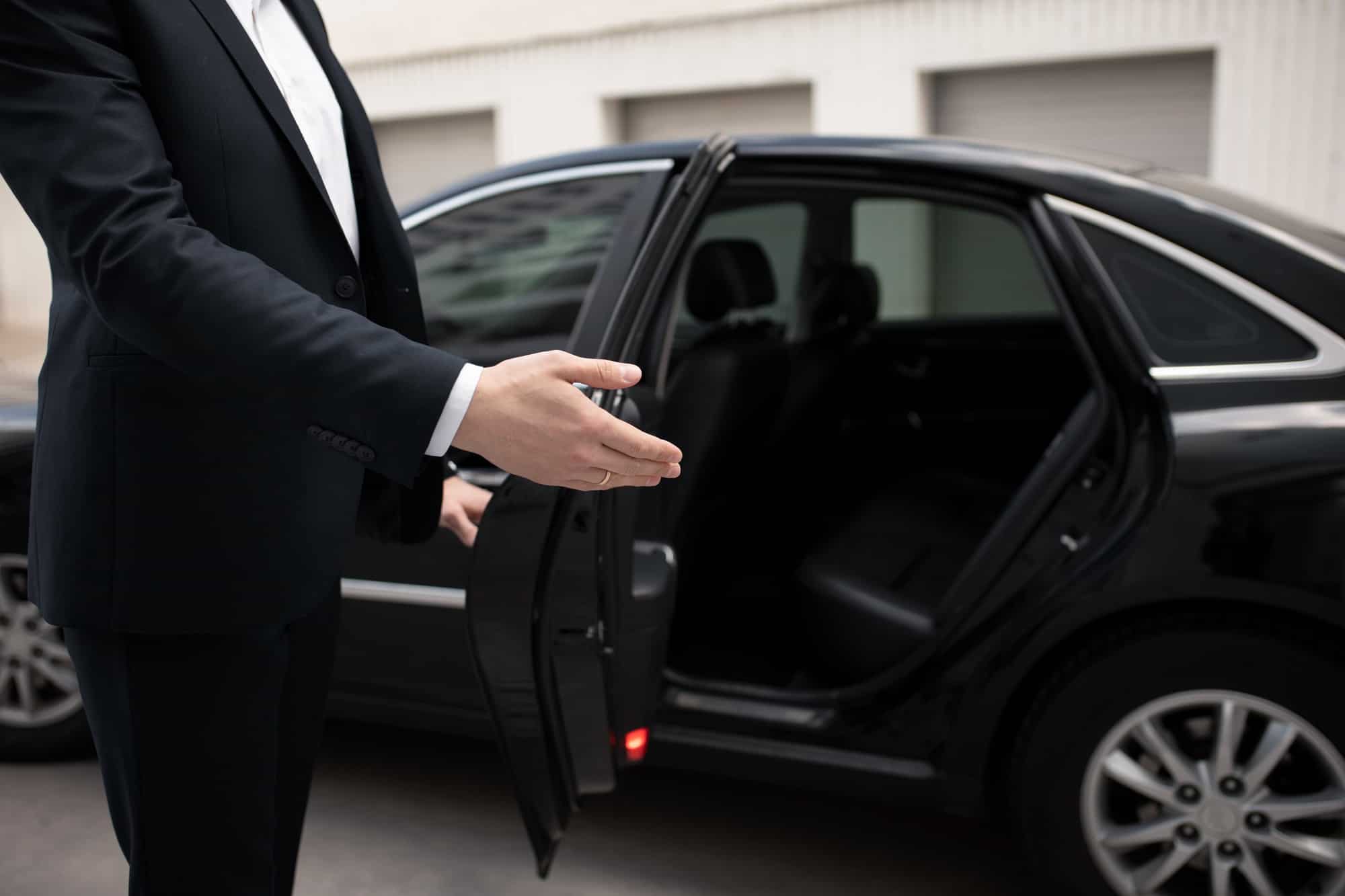 Professional taxi driver in Tunis